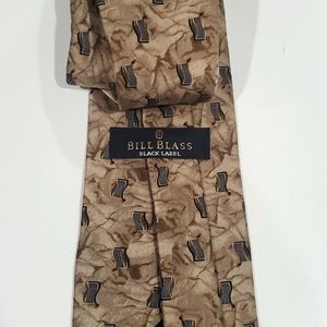 100% Silk Bill Blass Black Label Tie